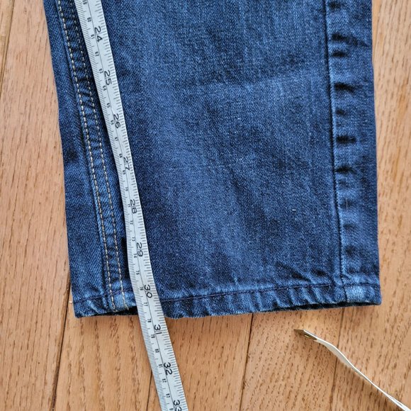 Bluenotes Brodie Slim Straight Blue Denim Jeans Men's 38 x 32 - Picture 12 of 12